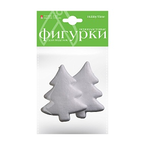 ПЕНОПЛАСТОВЫЕ ФИГУРКИ. ЕЛОЧКИ, 100 ММ, 2 ШТ.
Арт. 2-209/08