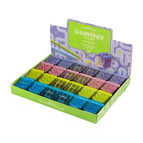 Точилка BrunoVisconti®
 (37 х 28 х 43 мм)
"EASYSHARP.ЛАБИРИНТ" мультиколор
Арт. 35-0045
цвет в ассортименте