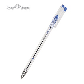 Ручка гелевая BrunoVisconti®
"FINEWRITE" 
0.38 мм, синяя
Арт. 20-0392/01