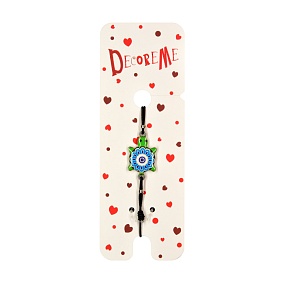 БРАСЛЕТ НА РЕЗИНКЕ, "ЧЕРЕПАШКА" ВИД 1,  5 ЦВЕТОВ
Арт. 2-711/10