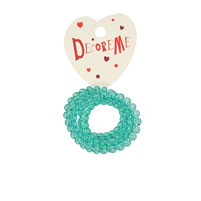 РЕЗИНКА ДЛЯ ВОЛОС СПИРАЛЬНАЯ ПРОЗРАЧНАЯ 3 ШТ  
Арт. 2-712/216