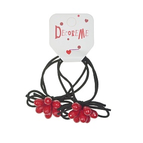 РЕЗИНКА ДЛЯ ВОЛОС "ЯГОДЫ. ГРАНИ" 2 ШТ, 1 ВИД 
Арт. 2-712/123