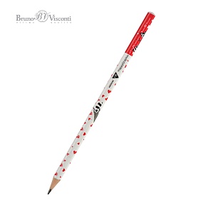 Карандаш BrunoVisconti®
чернографитовый, НВ
HappyGraphix "ЕНОТ НА КАЧЕЛЯХ"
Арт. 21-0030/33