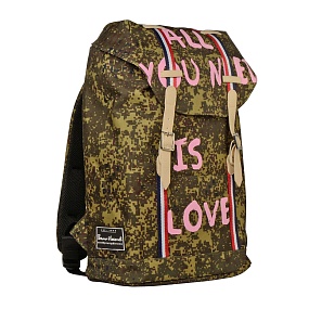 Рюкзак BrunoVisconti®
городской
камуфляж 
«LOVE»
Арт. 12-011-014/10