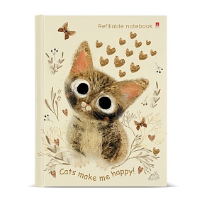 Тетрадь со сменным блоком Альт®
А5 (180 х 215 мм)
"ЛЮБОВЬ, КАК ОНА ЕСТЬ" 80л., клетка
Арт. 7-80-081/22