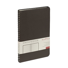 Ежедневник BrunoVisconti® недатированный
А5 (134 х 214 мм)
"MILANO" серый 272 стр.
Арт. 3-415/09