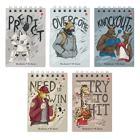 Блокнот Альт®
А7 (68 х 104мм)
"НА СПОРТЕ" 40 л.
Арт. 3-40-769
обложка в ассортименте