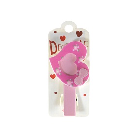 ЗАКОЛКА ДЛЯ ВОЛОС 7 СМ, 1 ШТ, 1 ВИД 
Арт. 2-719/33