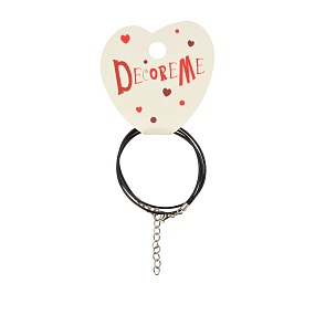 ШНУРОК С ЗАСТЕЖКОЙ ВОЩЕНЫЙ, 1 ШТ, 41 СМ,  ЧЕРНЫЙ
Арт. 2-155/06