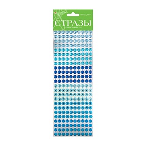 НАБОР САМОКЛЕЯЩИХСЯ СТРАЗ №15 "ГАММА", 8 ММ, 4 ЦВ.
Арт. 2-126/03