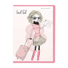 Тетрадь общая BrunoVisconti®
B5 (179x250 мм)
"TRAVEL GIRL" 60 л., линейка
Арт. 7-60-002/12