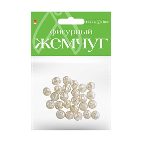 БУСИНЫ ФИГУРНЫЕ ПОД ЖЕМЧУГ "БУТОНЧИКИ", 10 ММ
Арт. 2-372/01