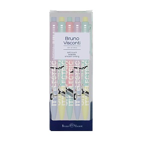 НАБОР ИЗ 5-ТИ РУЧЕК "FunClick. Самокат" ШАРИКОВЫХ 0.7 ММ, СИНЯЯ
Арт. 20-0297-5/8