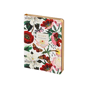 Ежедневник BrunoVisconti® недатированный
А6 (106 х 148 мм)
"FLORA.ПИОНЫ" 256 стр.
Арт. 3-742/20