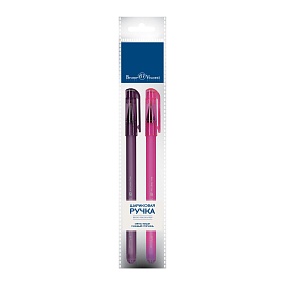 Набор BrunoVisconti®
из 2-х шариковых ручек
0.5 мм, синий, SlimWrite Creative
Арт. 20-0019-2