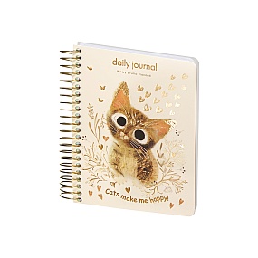 Ежедневник BrunoVisconti® недатированный
А6 (125 х 140 мм)
"LOVE ME.МИЛЫЙ КОТИК" мультиколор 272 стр.
Арт. 3-703/07