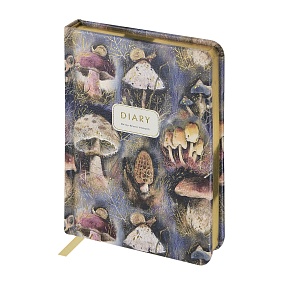 Ежедневник BrunoVisconti® недатированный
А6 (110 х 155 мм)
"FLORA.MUSHROOM MIRACLE" 240 стр.
Арт. 3-745/21