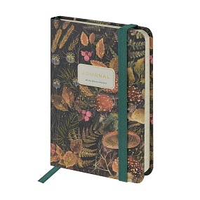 ЗАПИСНАЯ КНИЖКА "MEGAPOLIS JOURNAL" А6, 100 Л.  НА РЕЗИНКЕ "FLORA.FOREST FAIRY TALE", ЛИНЕЙКА
Арт. 3-478/15