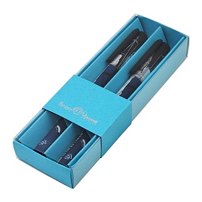 НАБОР ИЗ 2-Х РУЧЕК "FunWrite. Романтич путешествие.Нью-Йорк" ШАРИКОВАЯ 0.5ММ, СИНЯЯ (голубой футляр)
Арт. 20-0212/8080