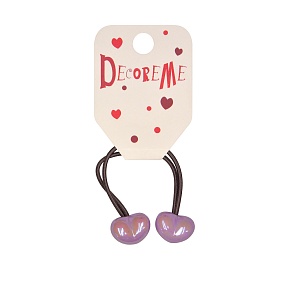 РЕЗИНКА ДЛЯ ВОЛОС "СЕРДЦА. СИЯНИЕ" 1 ШТ, 5 ЦВЕТОВ 
Арт. 2-712/175