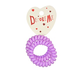 РЕЗИНКА ДЛЯ ВОЛОС СПИРАЛЬНАЯ МАТОВАЯ 3 ШТ 
Арт. 2-712/197