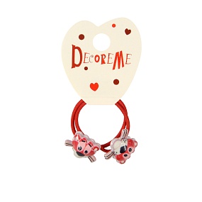 РЕЗИНКА ДЛЯ ВОЛОС "МУЛЬТЯШНАЯ ПАНТЕРА" 2 ШТ, 4 ВИДА 
Арт. 2-713/43