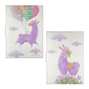 Папка-файл с пластиковым клипом BrunoVisconti®
А4 (24,5  х 35,5 см)
"ЛАВАНДОВАЯ ЛАМА"
Арт. 14-040/02
обложка в ассортименте