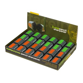 Точилка BrunoVisconti®
 (36 х 76 х 27 мм)
"EASYSHARP" мультиколор
Арт. 35-0049
цвет в ассортименте