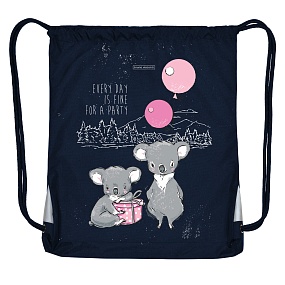 Мешок BrunoVisconti
для обуви синий 35 х 45 см 
"НЕЖНЫЕ КОАЛЫ.ДЕНЬ РОЖДЕНИЯ"
15-002-003/02