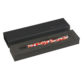 Ручка шариковая автоматическая BrunoVisconti®
"DOLCE VITA" цвет корпуса multicolor
0.7 мм, синий, в картонном черном  футляре
Арт. 20-0252-04/09