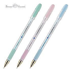 Ручка шариковая BrunoVisconti®
"CRYSTALWRITE"0.38 мм Zefir
Арт. 20-0404/41