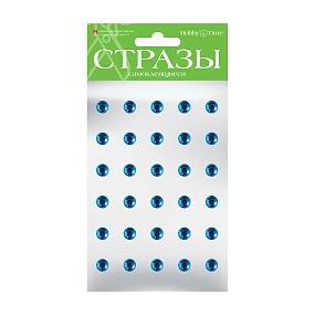 НАБОР САМОКЛЕЯЩИХСЯ СТРАЗ №39 "КЛАССИКА-3" 8 ММ, 6 ЦВ.
Арт. 2-100/3