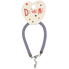 ШНУРОК С ЗАСТЕЖКОЙ ИЗ ЭКОКОЖИ ПЛЕТЕНЫЙ КРУГЛЫЙ,  Ø 5 ММ,  1 ШТ, 21 СМ, 3 ЦВЕТА 
Арт. 2-155/20