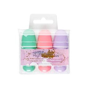 Текстовыделитель BrunoVisconti®
набор 3 цвета
мятный, розовый, сиреневый
"PRIMAVERA. MINI"
Арт. 22-0185