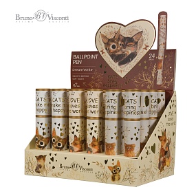 Ручка шариковая BrunoVisconti®
DREAMWRITE "LOVE ME.Любовь, как она есть"
0.7 мм, в тубе 
Арт. 20-0264/16