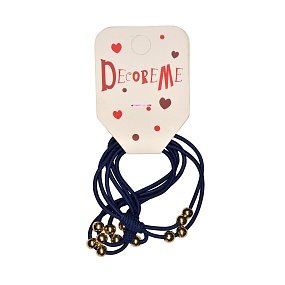 РЕЗИНКА ДЛЯ ВОЛОС 2 ШТ, 2 ЦВЕТА 
Арт. 2-712/146