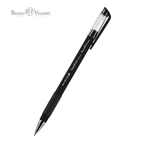Ручкa BrunoVisconti
шариковая, 0.5 мм, синяя
EasyWrite. BLACK
Арт. 20-0051