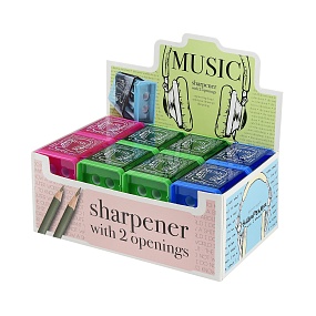 Точилка BrunoVisconti®
 (40 х 50 мм.)
"EASYSHARP" мультиколор
Арт. 35-0055