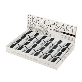 Точилка BrunoVisconti®
 (36 х 76 х 27 мм)
"Sketch&Art"
Арт. 35-0051