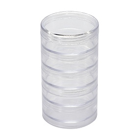 КОНТЕЙНЕР ПЛАСТИКОВЫЙ ЦИЛИНДРИЧЕСКИЙ 12.8 Х 7 СМ, 5 СЕКЦИЙ
Арт. 2-750/30