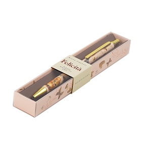 Ручка шариковая автоматическая BrunoVisconti®
"FELICITA" цвет корпуса multicolor
0.7 мм, в футляре "LOVE ME"
Арт. 20-0263/29