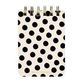 БЛОКНОТ НА ГРЕБНЕ «CUTE JOURNAL» A7, BV, 100 Л. "Black&White.ГОРОШЕК" ЛИНЕЙКА
Арт. 3-100-009/06