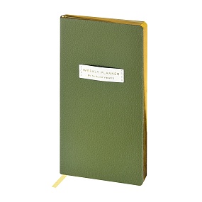 Еженедельник BrunoVisconti® недатированный
А6 (84 х 160 мм.) зеленый 64л.
Арт. 3-822/03