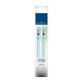 Набор BrunoVisconti®
из 2-х шариковых ручек
0.38 мм, синий, PointWrite Zefir
Арт. 20-0253-2