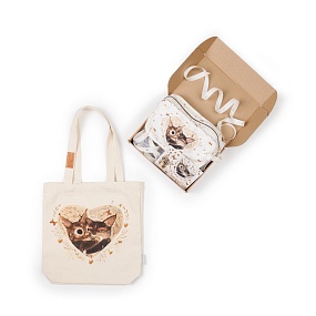 НАБОР ПОДАРОЧНЫЙ  "LOVE ME" (ШОППЕР И КОСМЕТИЧКА L)
Арт. 16-004-03935