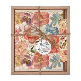 Набор подарочный "FLORA.Цветочная феерия" (две тетради и ручка в тубе)
Арт. 7-48-1396-3/4