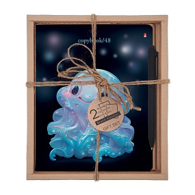 НАБОР ПОДАРОЧНЫЙ "OCTOPUS PARTY. Tenderness" (ДВЕ ТЕТРАДИ И РУЧКА)
Арт. 7-48-1297-2/3