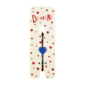 БРАСЛЕТ НА РЕЗИНКЕ, "СЕРДЦЕ" ВИД 2, 5 ЦВЕТОВ 
Арт. 2-711/05