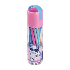 Фломастеры BrunoVisconti®
18 цветов KAWAII ANIMALS
пластиковая туба 
Арт. 32-0064