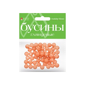БУСИНЫ КРУГЛЫЕ ГЛЯНЦЕВЫЕ, Ø 10 ММ, 10 ЦВ
Арт. 2-584/03